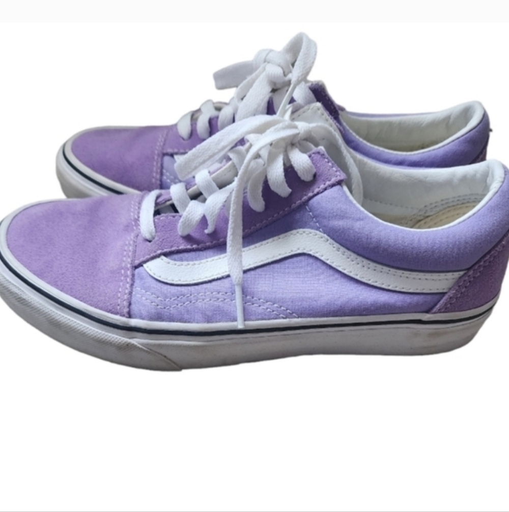 Womens Purple Vans Sneakers